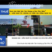 Cho thuê nhà Mặt tiền Tân Hương q.Tân Phú 90m², 16Triệu - KHU DỊCH VỤ SẦM UẤT